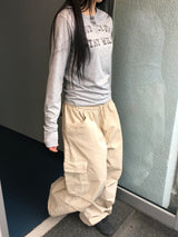 ステイヴィンテージヘンリーネック長袖Tシャツ (3c)