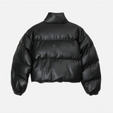 [F/W][CROP FIT] レザークロップパッド