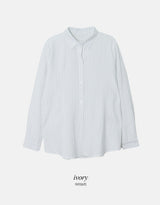 #YP Stripe Loose Fit Shirt (3color)