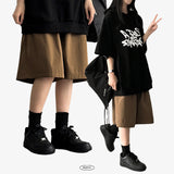 Fine Back Pocket Banding Bermuda Shorts