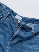 225 Brushed Wide Denim Pants (2C)