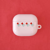 oab flower airpods case (pink)