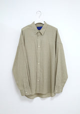 (UNISEX)スマートチェックシャツ(3colors)