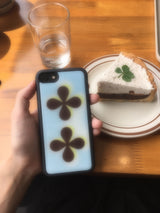 [epoxy]  trhydrangea case (blue)