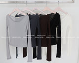 See-Through Thin and Slim T-Shirt