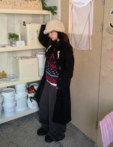 Sobum Reversible Wool Earflap Trooper Hat