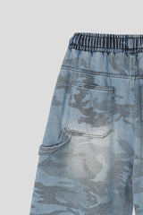 Run Camo Carpenter Bermuda Pants 3C