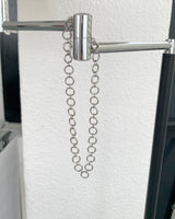 Flat Ring Motion Necklace
