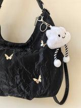 Cloud Doll Keyring Included Buttefly Plated Ribbon Balletcore bag