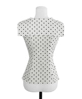 tmong sailor dot sleeveless bl