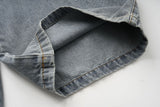 Nora Knit Waist Wide Denim