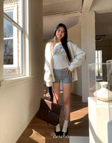 バンビスリムロングスリーブTシャツ