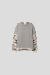 Omni Striped Layered Longsleeve