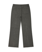 Double Pocket Incision Jeans/Grey
