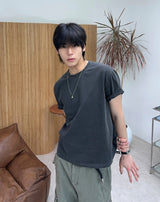クエン ピグメント クロップ ショートスリーブ Tシャツ