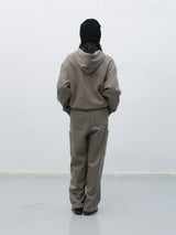 stitch cargo sweat pants