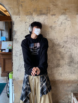 Debut Check Layered Cotton Pants 2C