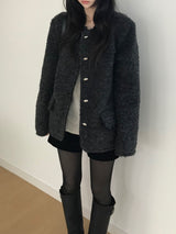 Wish Bookle Tweed Jacket (2 colors)