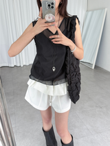 フォルディングショートパンツ (2color)