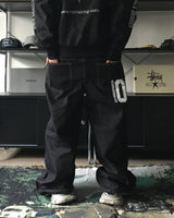 CT Back Printing Cotton Pants (2C)