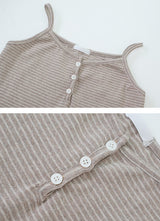 Bona Casual Border Button Sleeveless (5color)