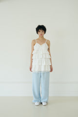CHOCOLAT CANCAN DRESS (WHITE)