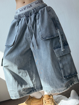 D-RING ZIPPER CARGO Bermuda