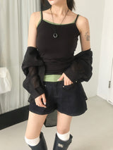 Rivet Pocket Denim A Pants (2c)