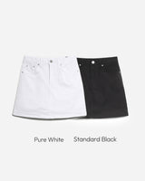 Chiu cotton mini skirt