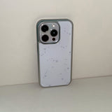 [MADE] スターリーナイトフォンケース WHITE (epoxy silver bumper)
