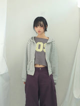 Semi-balloon pocket cotton pants