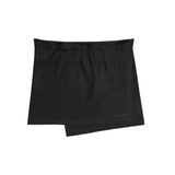 レイヤードスナップラップスカート (BLACK)