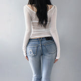 【MADE】skin denim, short.ver