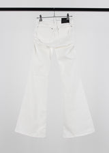 HIP SHIRRING BOOTS CUT PANTS