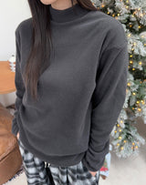 Carton Fleece Half-Turtleneck Tee