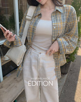 [MADE] Pony checkered shirt