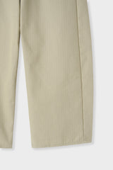 Ien Herringbone Curved Pants
