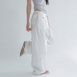 [Karant] Satin Nylon String Parachute Pants - 2 Colors