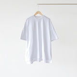KP ディープスリットハーフTシャツ ホワイト