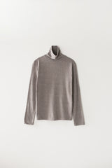 ベーシックタートルネックTシャツ (モカ)