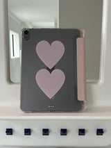 pink heart ipad case