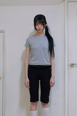 Olenna frill capri leggings shorts