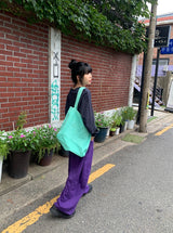 26FW★ [BAONHAUS] Haydin Patch Over Long Sleeve Tee