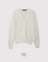 Forever Cashmere V-neck Knit Cardigan (12color)