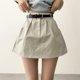 Lipo Pintuck Belt Set Banding Miniskirt