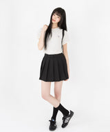 COMFORT STRIPE HALF T-SHIRT [3color]