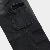 St. Parachute Cargo Wide Denim Pants