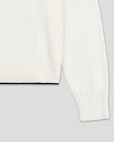 (UNISEX) Colorblock Round Knit