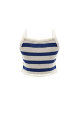 MIMI STRIPE SLEEVELESS / BLUE