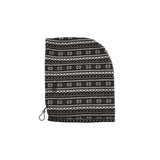 PolarFleece Balaclava (Snow flower_black)